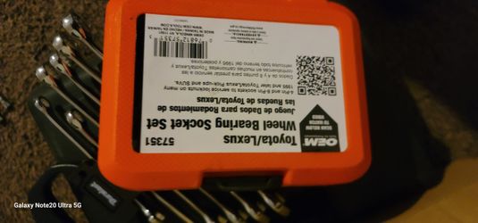 Toyota /Lexus Tire Socket Set