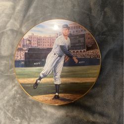 Limited addition Don Larsen Perfect World Series Game Plate