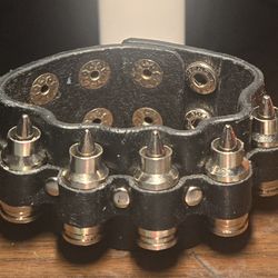 VINTAGE PUNK ROCK LEATHER CUFF