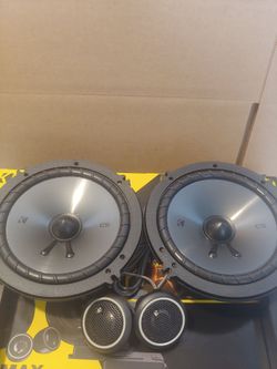 Kicker CS Component Car Speaker Set 6.5" 300 WATTS