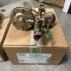 Zurn Wilkins 3/4” Back Flow Preventer 
