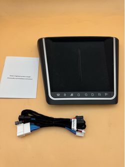 Wireless Charger Ambient LED KNOB Tesla Model 3 Highland & 2026 RIGHT HANDED!!!