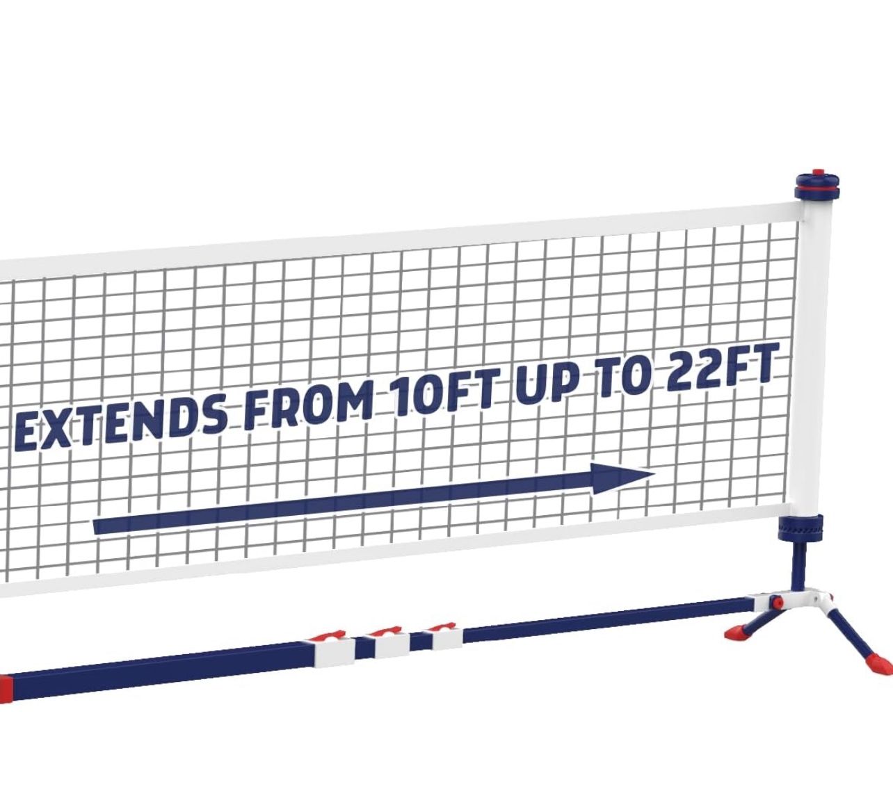 Adjustable Pickleball Net – Fully Pre Assembled Home Pickle Ball net – Extends from 10ft. for driveways to Official Length of 22 ft.,All Products : American Fashion Style Bags On Sale