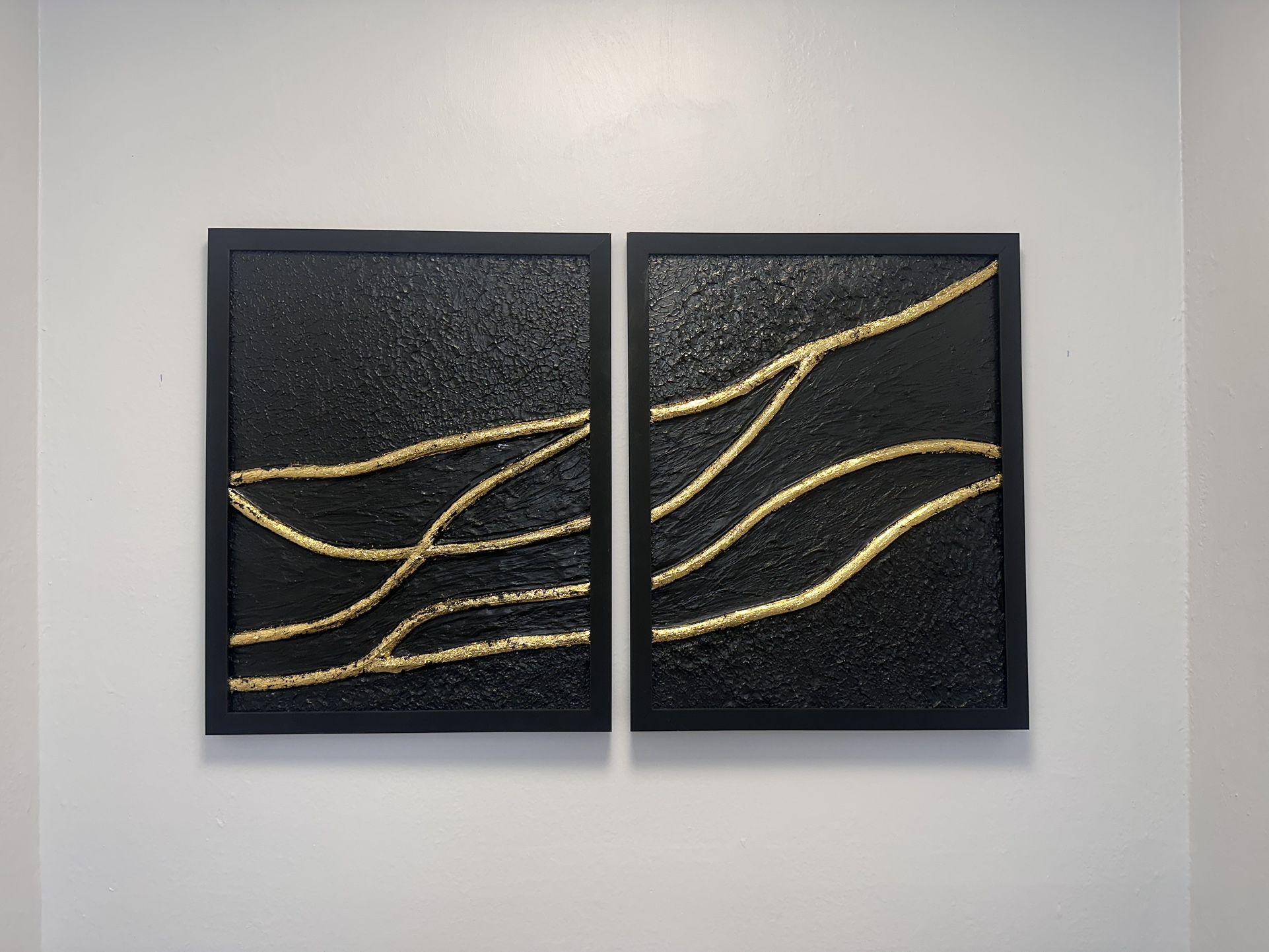 Minimalist textured Art Paintings
