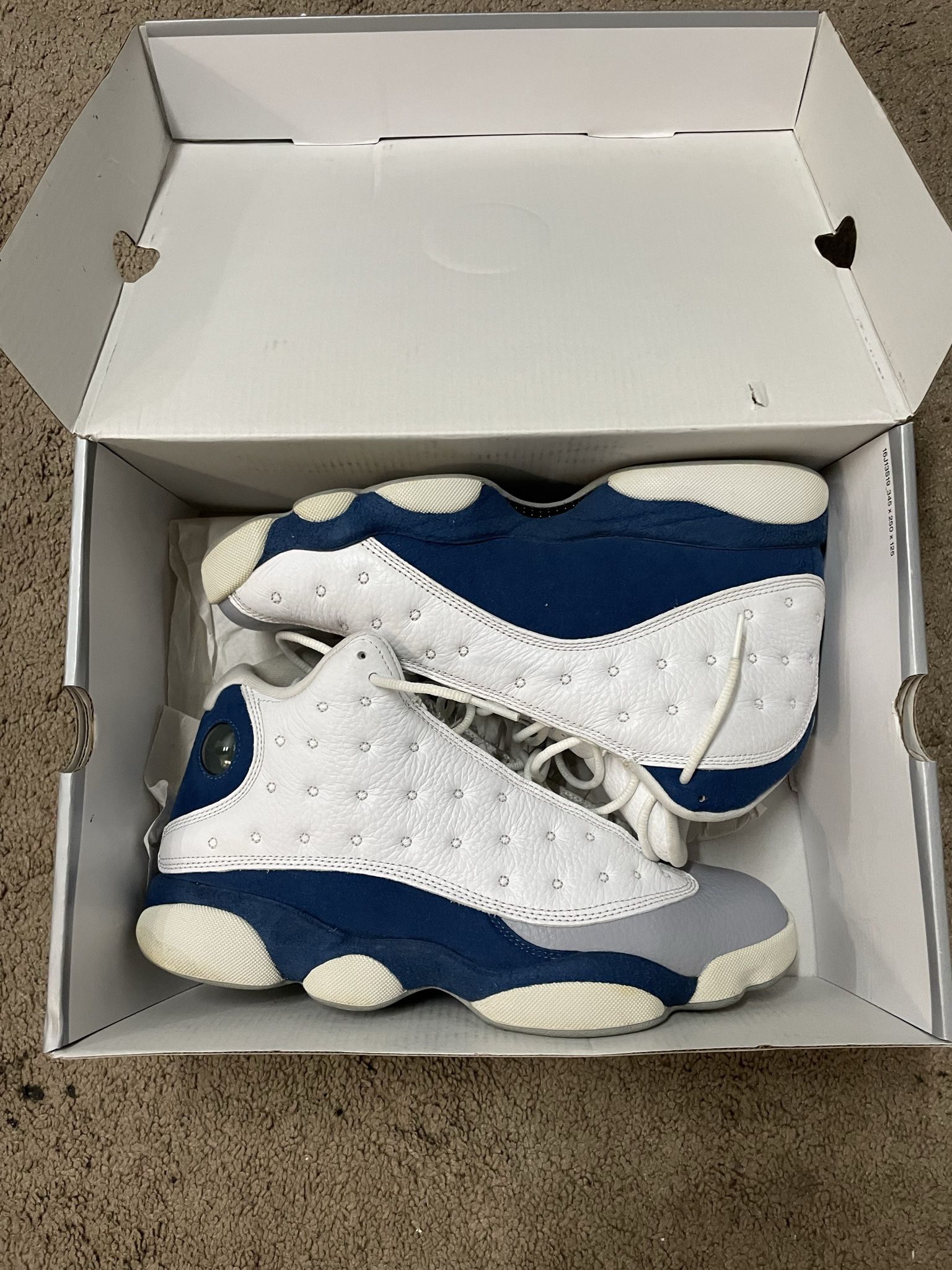 Nike Air Jordan 13 Retro French Blue Size 10