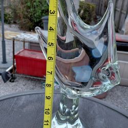 Glass Fish Sculpture