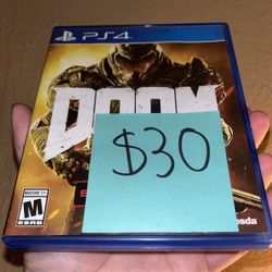 PlayStation 4 Video Game PS4 PS5 DOOM