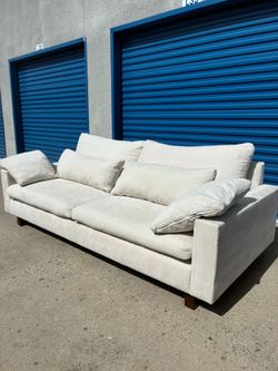 West Elm Down Feather Sectional Couch 🛻Delivery Available🛻