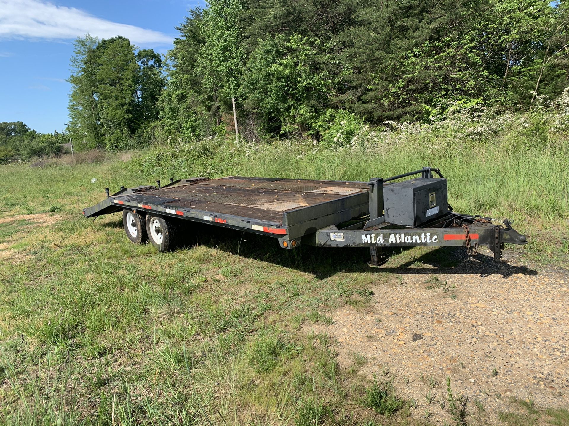 2001 Mid Atlantic Trailer 8x20