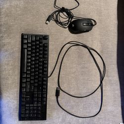 Corsair K60 Mechanical Keyboard And Mouse 