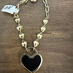 Hermosa Pulsera En 10 Kt 