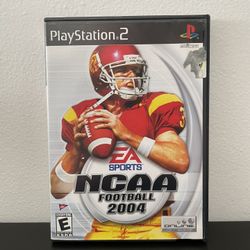 NCAA Football 2004 PS2 Sony PlayStation 2 Video Game College