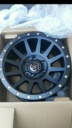 17 inch wheels icon compression 7 lugs 4 new $750