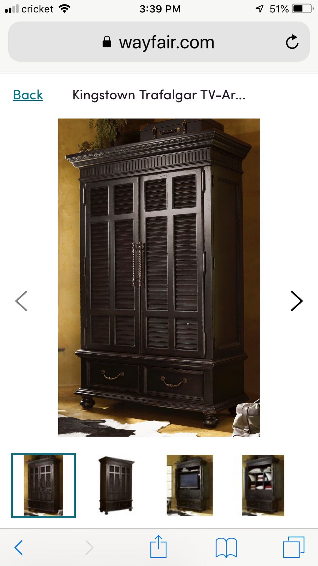 Tommy Bahama Kingstown Armoire