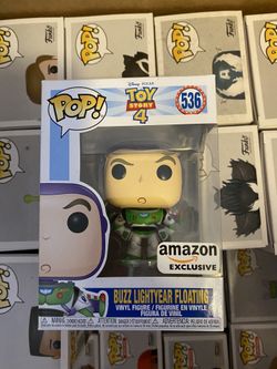 Funko POP Vinyl Movies Disney Pixar Toy Story 4 Buzz Lightyear Floating Amazon Exclusive figure 536