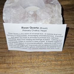 Raw Rose Quartz Tea Candle Holder 
