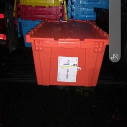 Hard Plastic Totes 