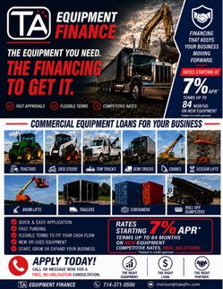 Equipment Financing / Loans