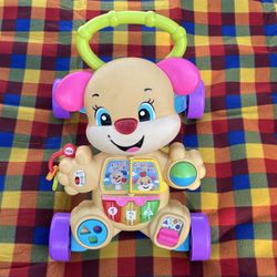 Fisher-Price Baby Toy Laugh & Learn Smart Stages Learn with Sis Walker with Musi