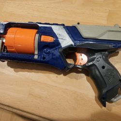 NERF N Strike Elite Strongarm Toy Blaster with Rotating Barrel