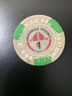 (1) 1.00 Boardwalk Regency Atlantic City Chip
