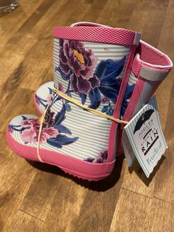 JOULES toddler waterproof rain boots SIZE 7