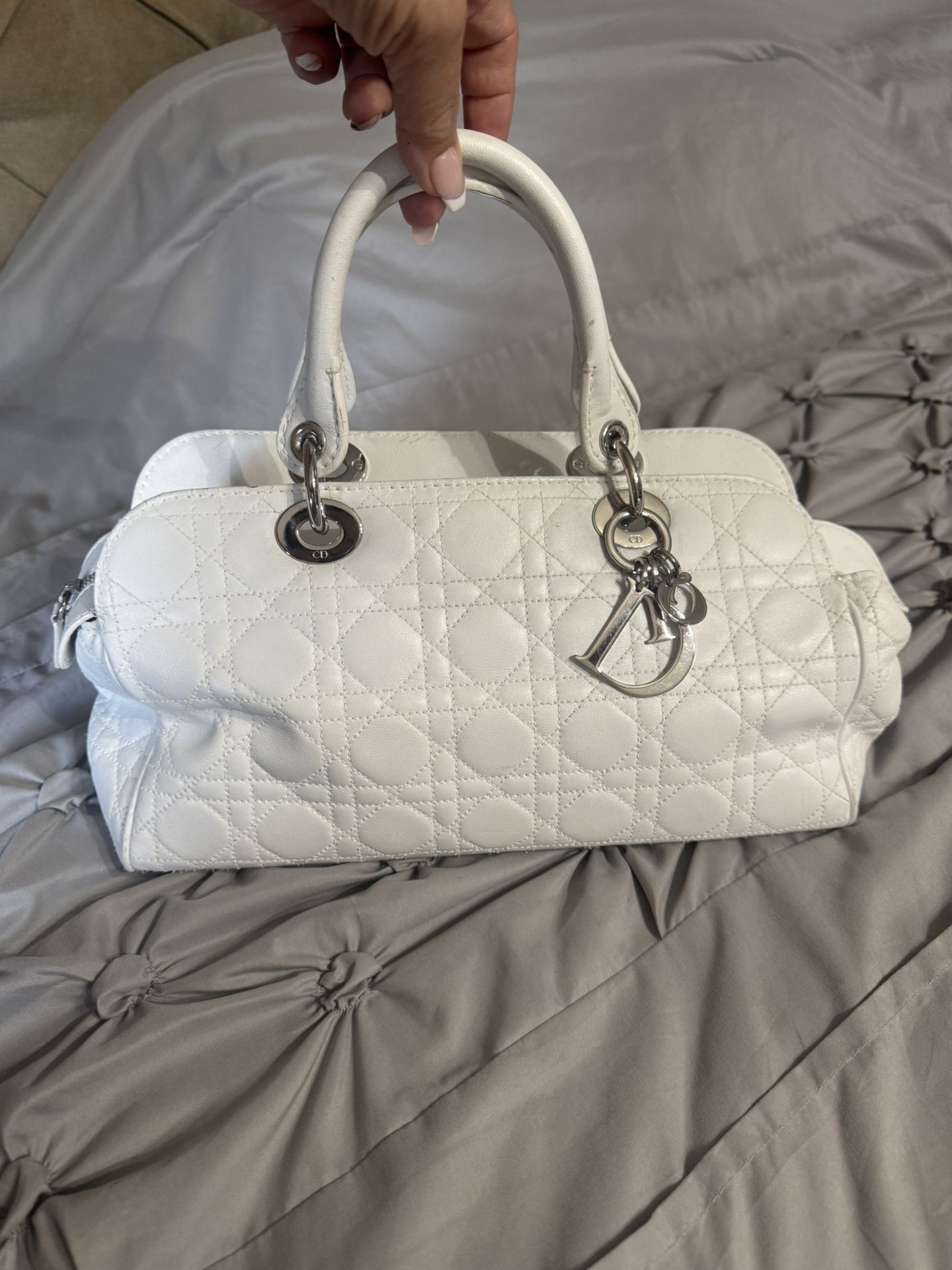 Authentic Dior Lady Dior Cannage Soft bag