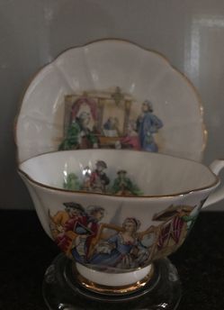 Royal imperial Victoria fine bone china tea cup