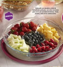 Botanero de cristal Princess House