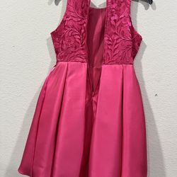 Girls Pink Dress Size 14