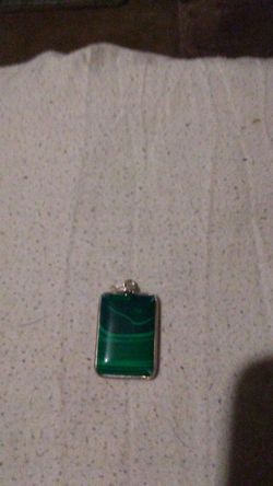 Malachite pendent! Nice!