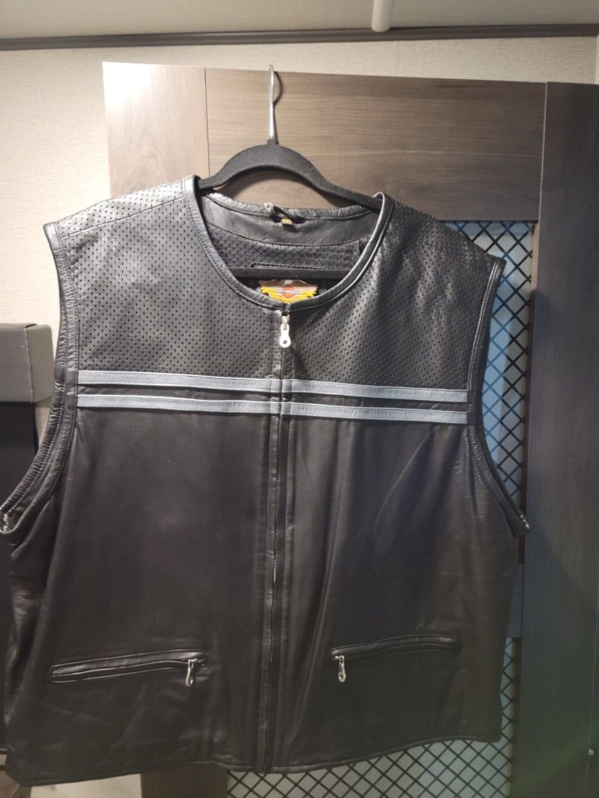 Harley Davidson Motorcycle Vest 2XL