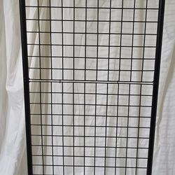 Grid Display Rack on Wheels
