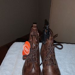 New Wonder Nation Little Girls Combat Boots 