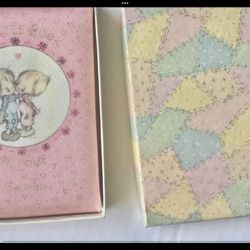 Vtg. 1974 Hallmark Edition Betsey Clark Illustrated A Little Book Of Love + Original Box Limited Edition