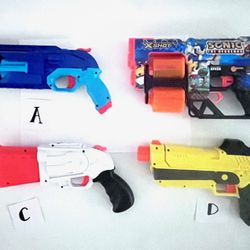 Lot Of Nerf Guns 