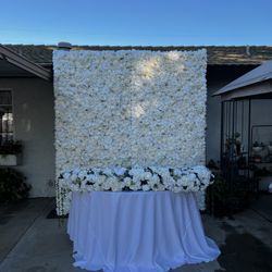 Flower Wall Any Backdrop 