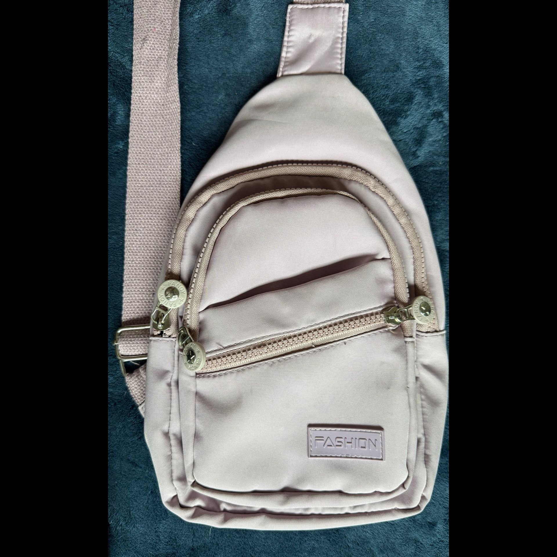 Dusty rose/lilac crossbody bag