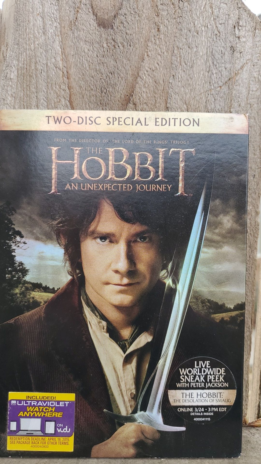 The Hobbit dvd