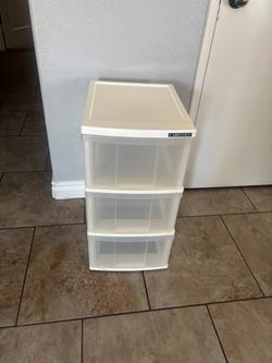 3-Drawer Plastic Mini Chest Storage Unit
