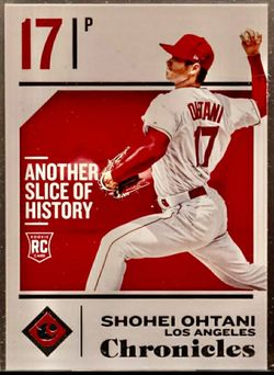 2018 Panini Chronicles #1 Shohei Ohtani Rookie Card