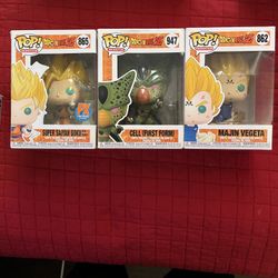 Dragon ball Z Pop Figures /Cell Arc/Majin Saga 