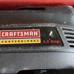 Nice Craftsman Professional electric drill with case
