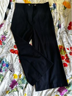 Ann Taylor High-Cut Wide Leg Cropped Pant