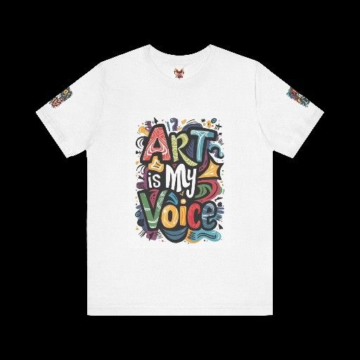 Artistic Unisex Tee - Art is my voice