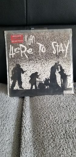 (Sealed) Korn - Here To Stay 45' Blue vinyl record. Only 5000 were pressed around 2002. Metal!