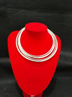Copper gold choker