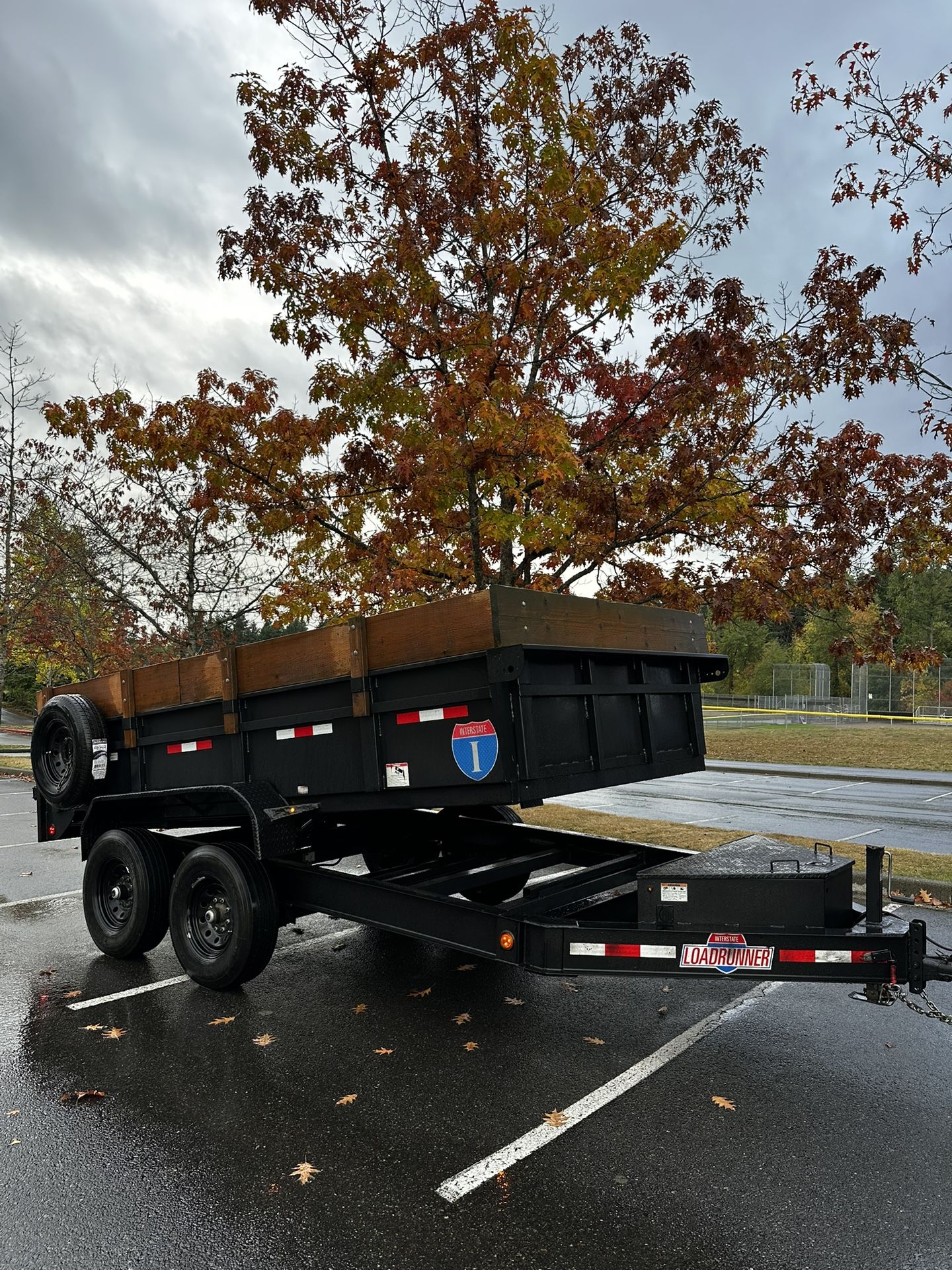 2022 Interstate 7x14 Dump Trailer 14k GVWR