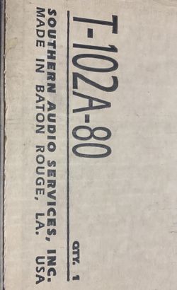 Bazooka 102A-80 original amplified speaker tube ( this was display model)