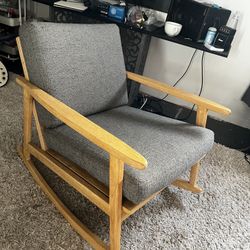 World Market Mid Century Rocking Chair 